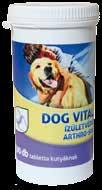 919 Ft 15 Ft/tabletta 60 db-os akciós ár: 919 Ft 15 Ft/tabletta ARTHRO-500 ÍZÜLETVÉDŐ A DOG VITAL ARTHRO-500 ízületvédő tabletta speciális, bioaktív chondroprotektív