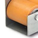 : 0014771 Osztás Görgő anyaga Csapágyazás Teherbírás/görgő kg 85 poliamid mélyhornyú