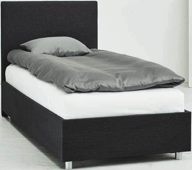 Rugós vagy habszivacs matraccal is használható. Ágyráccsal, matrac nélkül.
