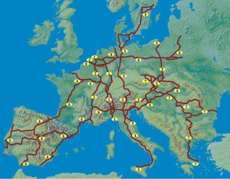 Vasúti árufuvarozási korridor-hálózat változásai EU bővítés