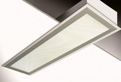 Süllyesztett lámpatest műanyag prizmás előlappal Recessed luminaire with prismatic PMMA diffuser SP 220 CO C180 0 n = 59% C C270 Dimsions - AxBxC SP-136-.