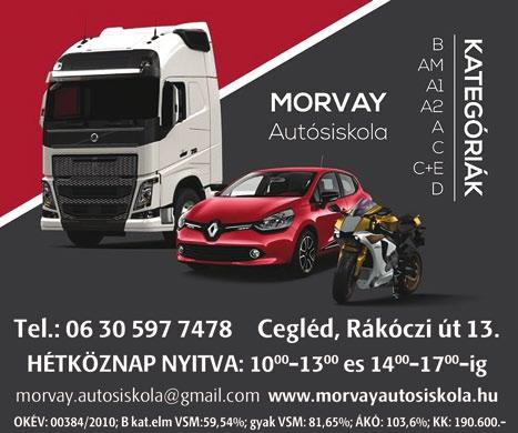 06-20/594-9801 CEGLÉDI Kft keres szobafestőt, mázolót, gipszkartonozót, kőművest. 06-70/323-16-22 AUTÓSZERELŐT keres a Komáromi Gumiszervíz. Érdeklődni a helyszínen: Cegléd, Szolnoki út 12.