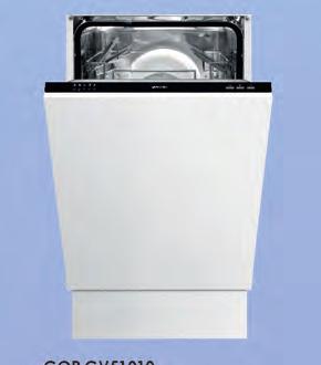 Zajszint: 49 db(a) GOR GV 65260 Teljesen Integrált Mosogatógép: 60 cm, 13 teríték,2 kosár, A++ energiaosztály, 5 program, 4 különböző