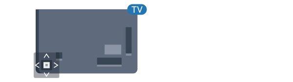 csatlakozóba. 1 - A TV-készülék bekapcsolt állapotában nyomja meg a TV-készülék hátoldalán található joystick gombot az alapmenü megjelenítéséhez.
