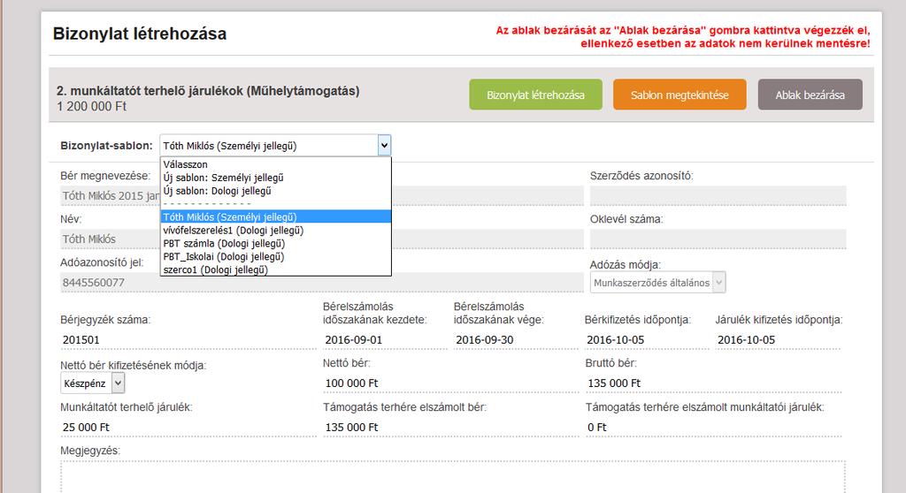 Gyakran ismételt kérdések 2. részelszámolás megnyitása A felületen új elszámolást kell létrehozni: Elszámolás Elszámolások 2. részelszámolás, végelszámolás A 2.