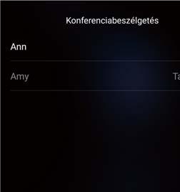 Hívások és névjegyek ujjlenyomat érzékelőn is, ha van ilyen a telefonján. Érintse meg a kívánt alkalmazást. A tárcsázó alkalmazás a háttérben továbbra is fut.