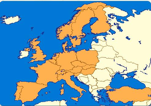 Az EEPCA tagországai European Certification