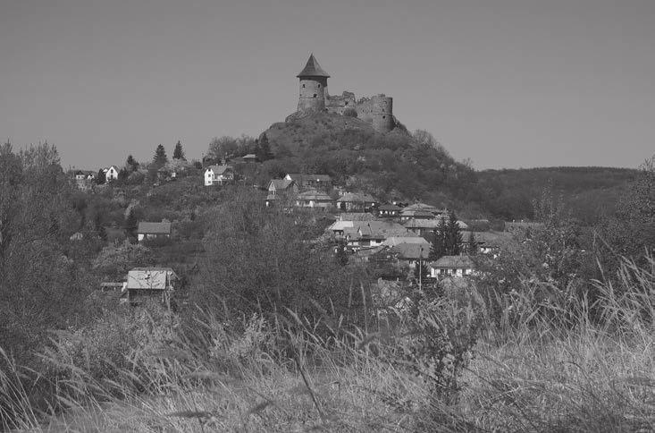 Karancsi Zoltán Kneifel Anett Horváth Gergely 2. kép A somoskői vár és a lábánál fekvő falu (fotó: Karancsi Zoltán) jelzéseket használ az élet és a természet végtelenségének kifejezésére.