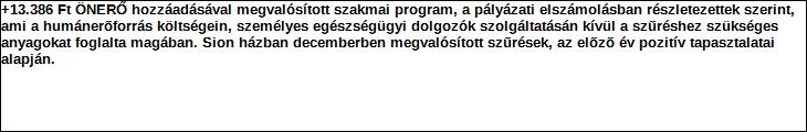 Támogatási program elnevezése: Támogató megnevezése: KMJV 10761-12/2016.