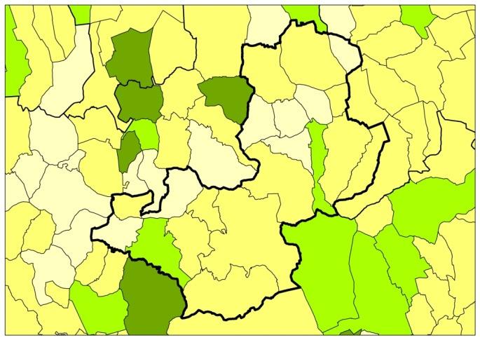 azonos volt. A városból történő elvándorlásban szintén ingadozás tapasztalható (minimum: 2009-ben 953 fő, maximum: 2006-ban 1286 fő).