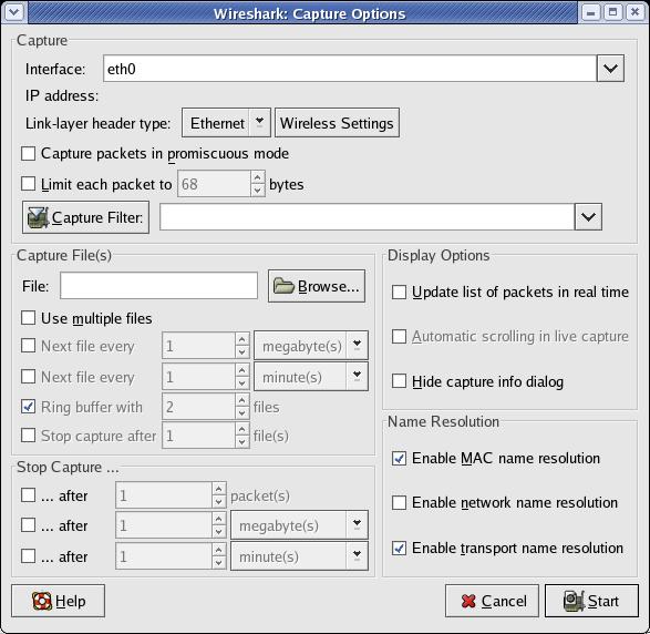 A Wireshark program használata A Wireshark (régi nevén Ethereal) protokoll analizátor program, amelyet a hálózat adminisztrátorok a hálózati hibák behatárolására, a forgalom analizálására használnak.