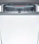 Touch-Control vezérlés BOSCH SMV 40 C 10 EU MOSOGTÓGÉP LED-es programstátusz kijelzés töltöttség szenzor