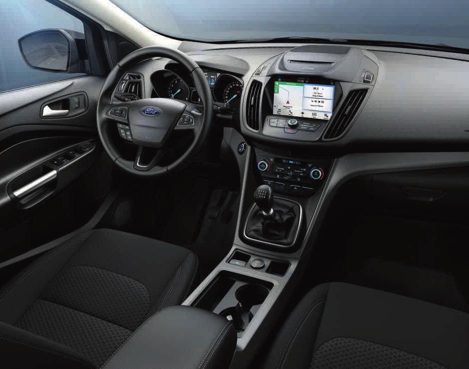 Silver könnyűfém keréktárcsa ICE Csomag 12 - navigáció teljes Európa térképpel, CD-s rádió, duál AM/FM antenna, USB bemenet, 4,2" TFT kijelző a kormánykerék mögött, 6 hangszóró, SYNC 3 (hangvezérlő