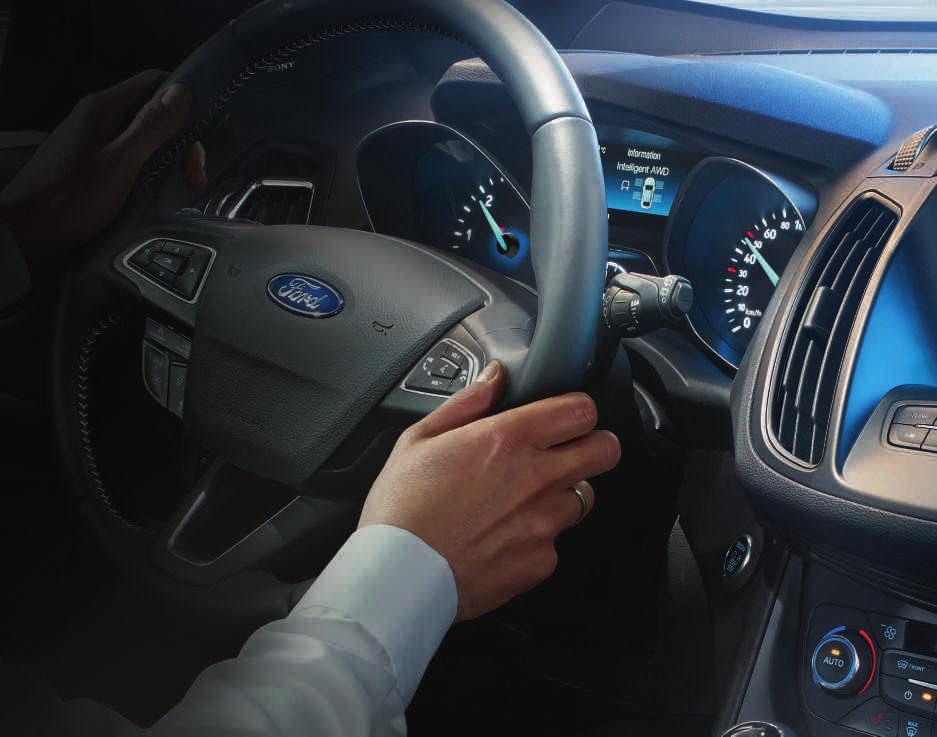 Ford SYNC 3 Beszéljen hozzá, és csatlakozik. Érintse meg, és válaszol.