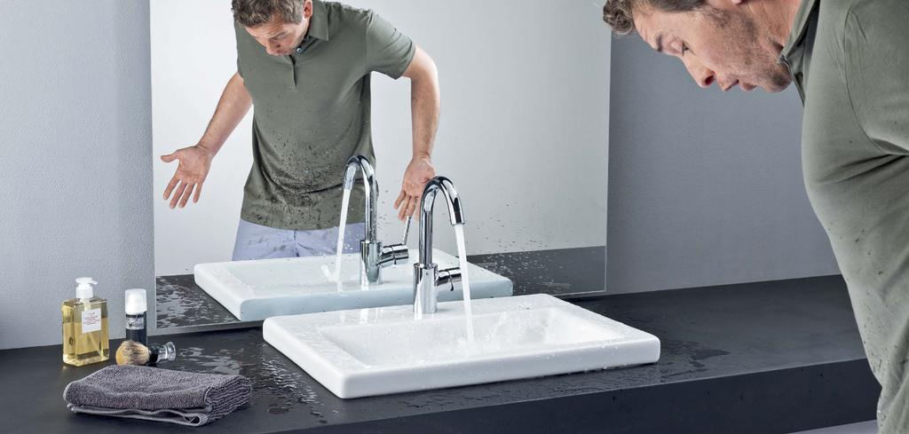Hansgrohe ComfortZone teszt Válasszuk ki a megfelelő csaptelep minden egyes mosdótálhoz. Kicsapódó víz okozta foltok?