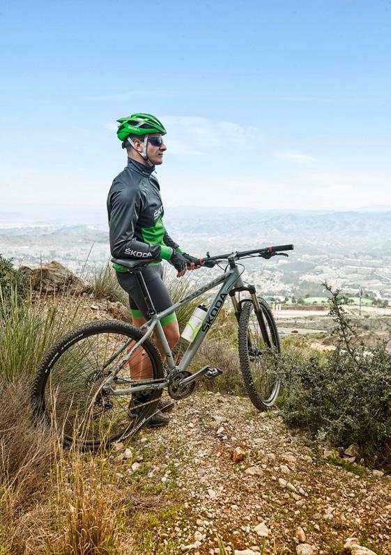 MTB 29 A ŠKODA MTB 29 mountain bike csúcsminőségű vázszerkezete könnyű kezelhetőséget biztosít.