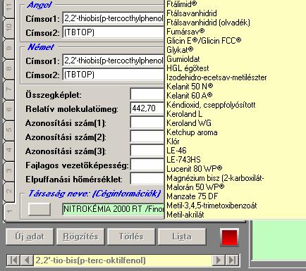SAFE program (2001/58/EK) po smernici za izradu sigurnosnih listova podataka jezici: maðarski nemaèki engleski maðarsko / nemaèki maðarsko / engleski baza