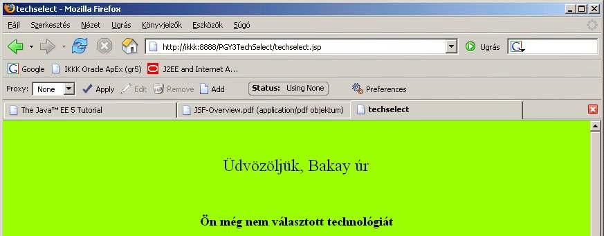 Fontos API-k (és TLA -k) RMI remote method invocation Más java VM-ekben futó objektumok hívása JDBC Java database connectivity Database