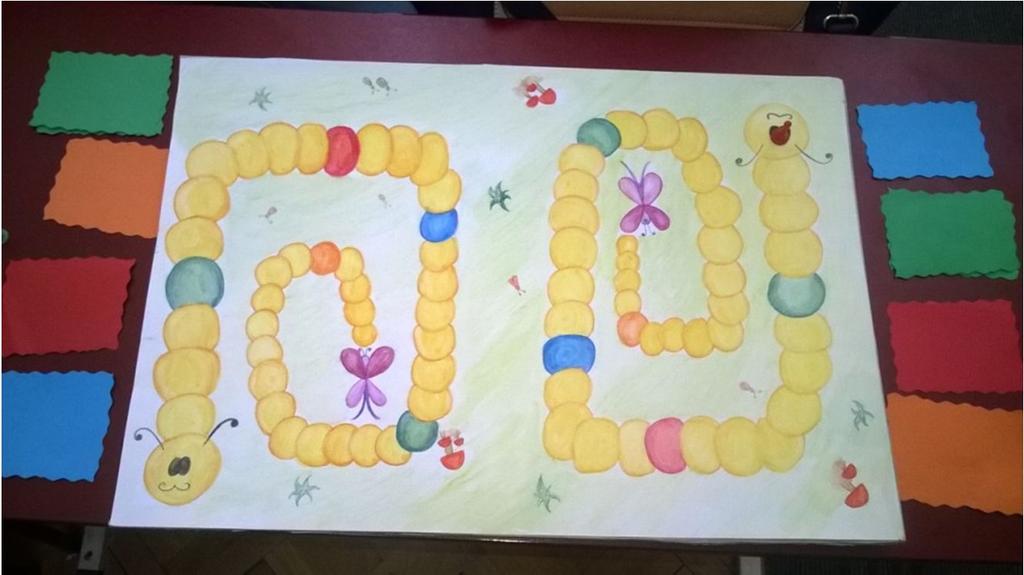 brojevima na kockici Polja koja su označena plavom, zelenom, narandžastom i