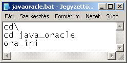 jar Megteremtése: bemásolni a drivert a Java keresési útvonalában