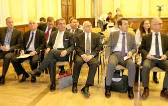 Heyet, Budapeşte de Corvinus Üniversitesi ile birlikte From The Heart Of Europe To The Heart Of Turkey: Logistics adıyla düzenlenen konferansa katıldı.