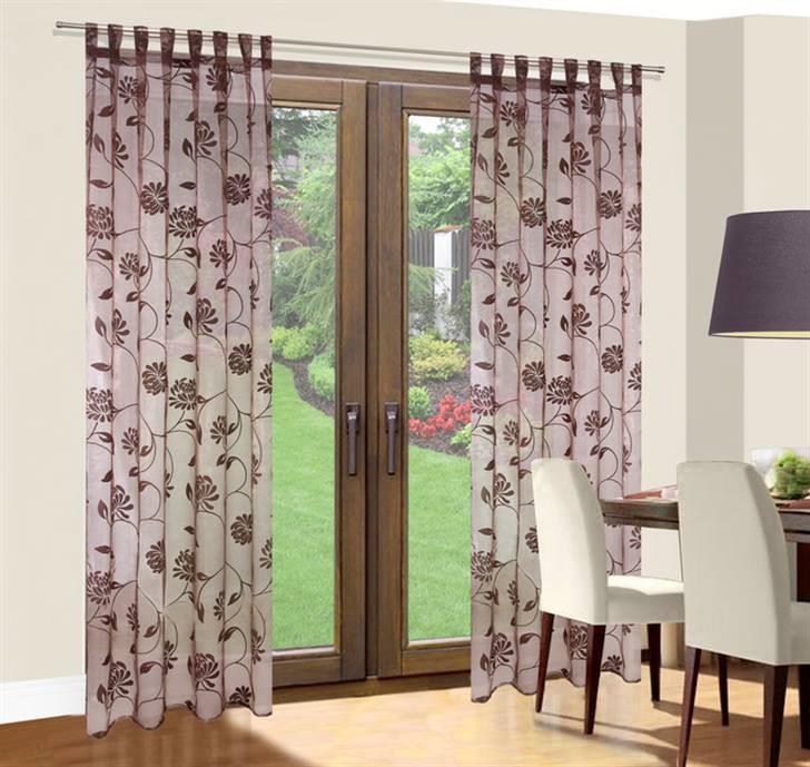FLOKKOLT KÉSZFÜGGÖNY FIR/BLOSSOM/BRĄZ 140X250 SZEL (281)