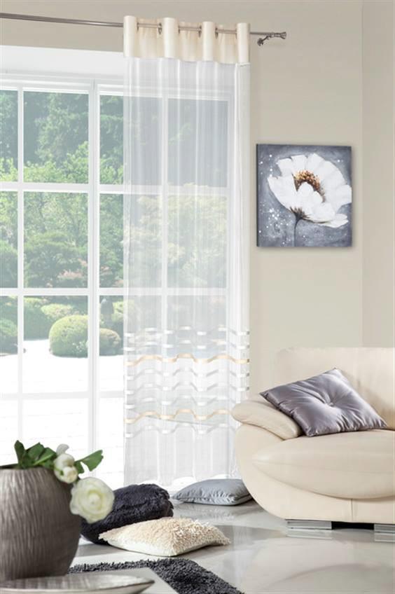 ORGANZA KÉSZFÜGGÖNY FIR/FLORA/1/K 140X250 PRZE (108) 48% poliester 52% wiskoza 16684 ORGANZA KÉSZFÜGGÖNY