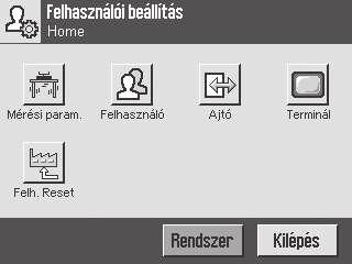Navigáció: [ ] > Rendszer hu 3 Jelölés Magyarázat Címsor A címsor a felhasználó tájékozódását és informálását segítő elemeket tartalmaz.