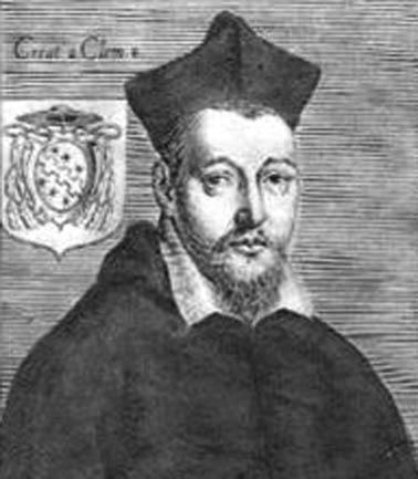 (Clemente al VIII-lea) (24.II.1536 Fano 3.III.1605), cardinal din 1585, ales papă în 30.I.1592.