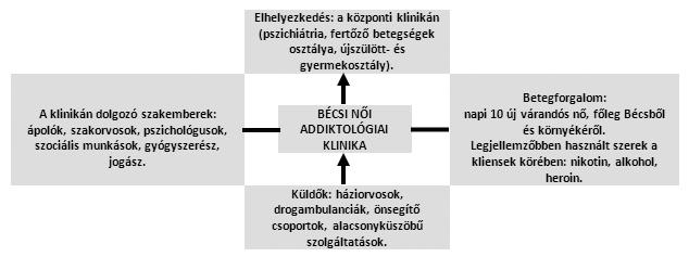 pszichiátriai és szomatikus komorbiditás kezelését, a pszichoterápiás és pszichoszomatikus gondozást, az újszülöttek egészsége érdekében nyújtott elégséges terhesgondozást, és az apák/hozzátartozók