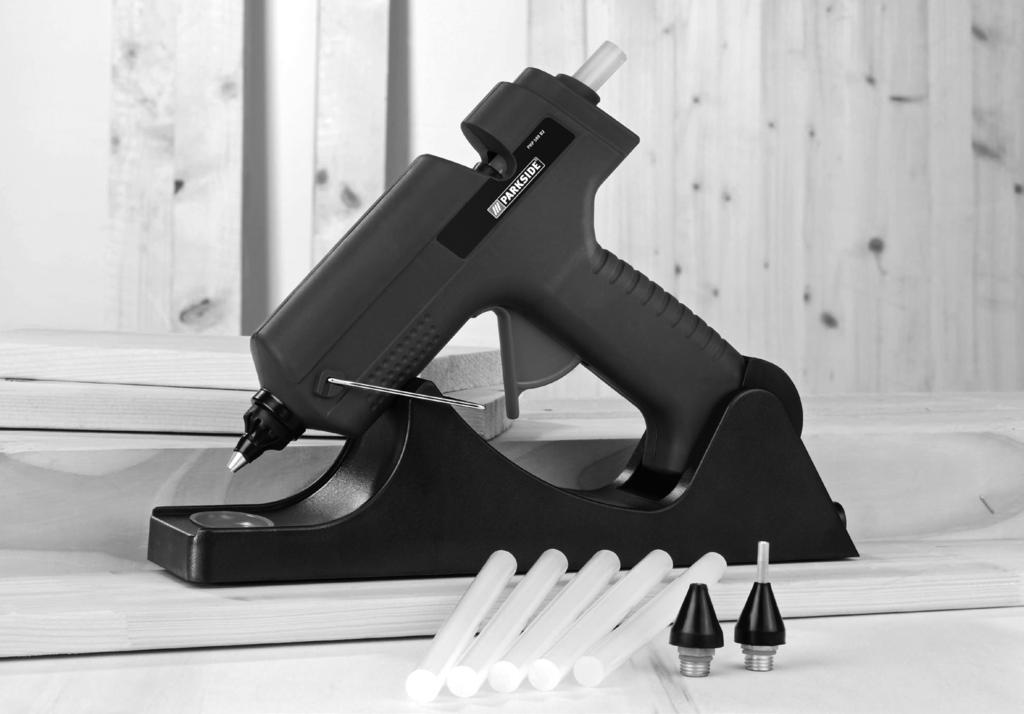 HOT GLUE GUN PHP 500 B2 HOT GLUE GUN Operation and Safety Notes RAGASZTÓPISZTOLY Kezelési és biztonsági utalások TEPELNÁ LEPICÍ PISTOLE Pokyny pro obsluhu a bezpečnostní pokyny PISTOLET DO KLEENIA NA
