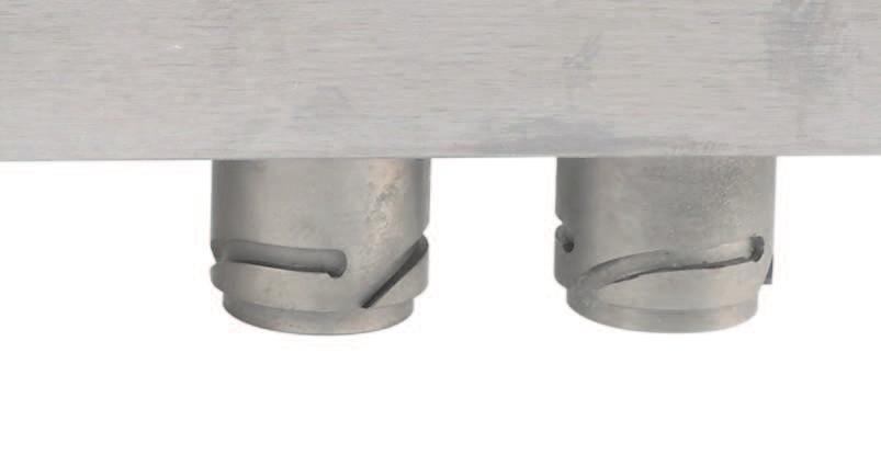 Kommunikációs csatlakozó (2) C B D A H E G F Érintkező Jelzés Ipari Ethernet Profibus DP A UB1 UB1 Piros Kábel színe B GND1 GND1 Fekete hu Digitális bemenetek /