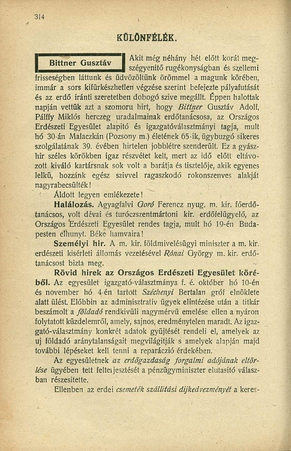 KÜLÖNFÉLÉK.