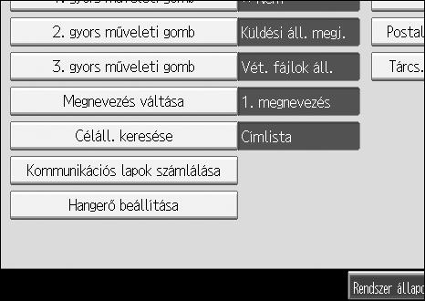 3 C Ellenõrizze, hogy a [Általános beállítások]