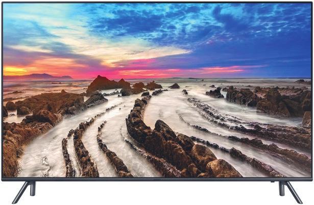 SMSUNG UE49MU7002TXXH 123 CM-ES PRÉMIUM KTEGÓRIÁS UHD SMRT LED TELEVÍZIÓ préiu dizájn és letisztult kábelelvezetés