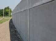 céljából. A közel 1.100 m 2 SW-UNO14 típusú fal 3 önálló falszakaszból áll.