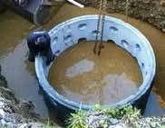 Găurile realizare în bazinele furnizate de către SW Umwelttechnik România S.R.L.