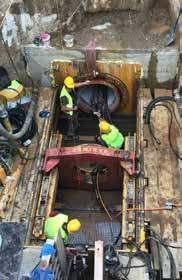Smdmlmi, canalizare Dn80 cm PIPE JACKING, sector 4, Bmcmrești.