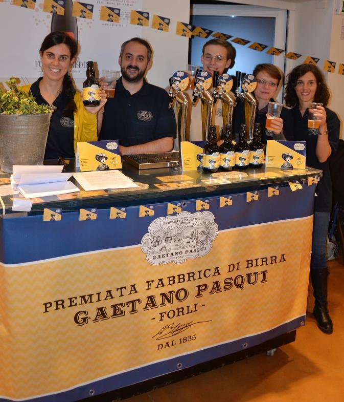 Prodotta col metodo dell'alta fermentazione, deriva dalla più antica birra di Forlì e si distingue per l'originale identità anglo-romagnola. La grafica delle etichette è di Giulia Pieri.