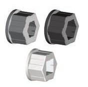 arbori hexagonali de 6 mm și pătraţi de 5 mm pentru arbore hexagonal de 5 mm Adaptor arbore (pentru arbore de trecere) Numai pentru MS (1. buc.