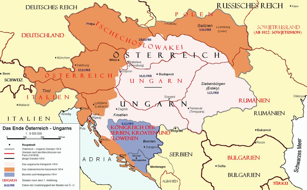 HUNGARY AFTER THE TREATY OF PARIS 1920 The Treaty of Paris was a series of peace agreements of 1920 to formally end World War I between most of the Allies of World War I and the Kingdom of Hungary,