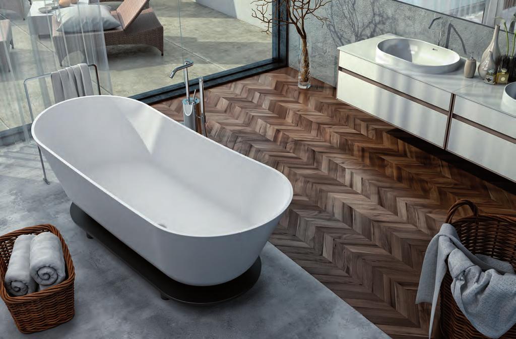ATYS Freestanding bathtub ATYS DUO-FS 174x70 Samostoječa kopalna kad iz Kerrocka, odlivna garnitura z UP&DOWN sistemom Samostojeća kada od Kerrocka, odljevna garnitura sa UP&DOWN sustavom.