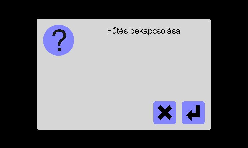 oldal) A ([P***], [SP**], [CP**]) paraméterekkel kapcsolatos további tudnivalókat lásd a profitemp+ paramétereinek kézikönyvében. A felhasználó számára aktív gombokat lásd a Felhasználókezelés (90.