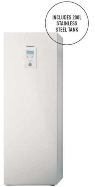 Panasonic Aquarea hőszivattyú berendezések árlistája Energia hatékonyság Class Kép Rendszercímke 3/ C-on 3 C / C-/ AT C HMV All in One KÉTBLOKKOS; Működési tartomány -20 C- + 3 C; kilépő víz max C;