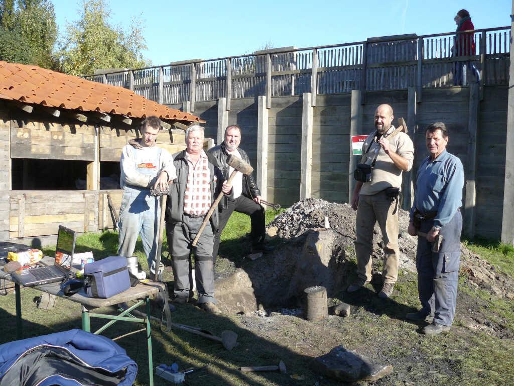 I. Team: ANCIENT METALWORKES OF HUNGARY Fig. 2: The Hungarian team Members (from right to left): András Fehér Ph.D.