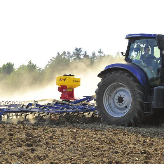 Semănătoarea mea APV îmi economisește timp și bani la cultivarea suprafețelor înverzite.