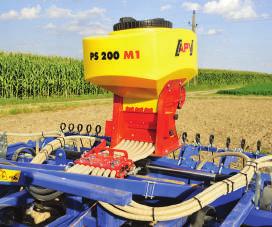 Separator de aer Air Guard Datorită formei ciclonice este obţinută o separare a aerului optimă de materialul de însămânţare.
