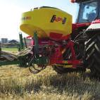 Platformă mașini MT2 M1 Platforma de mașini MT2 M1 garantează utilizarea flexibilă a semănătorilor noastre pneumatice (PS), deoarece nu trebuie montate direct pe echipamentele de prelucrare a solului