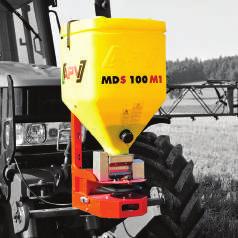 Multidozator MDS 40 M1 MDS 100 M1 Multidozatorul MDS combină avantajele unei semănători pneumatice și ale unui distribuitor disc: dozarea precisă se face prin intermediul unui arbore de semănare,