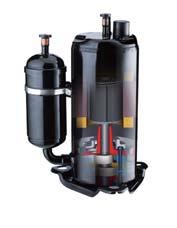 DC Inverter La combinazione della tecnologia DC inverter del Kompresszor e del controllo di ventilazione crea il massimo comfort e il massimo risparmio energetico.